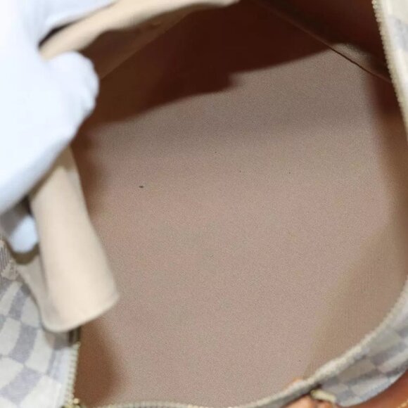 LOUIS VUITTON Damier Azur Speedy 30 Hand Bag - Picture 14 of 16